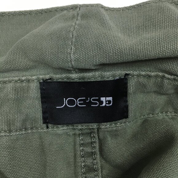 JOE'S Jeans Green Belted Carrot top Waist Denim Skirt - Picture 2 of 11